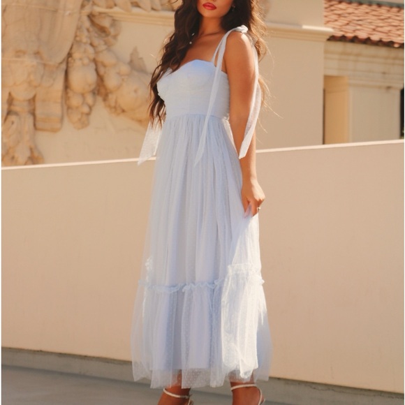 Baby Blue Gown - Picture 7 of 8